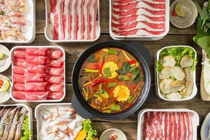 Đồ ăn kèm tươi ngon tại Koh Yam Thái Kitchen